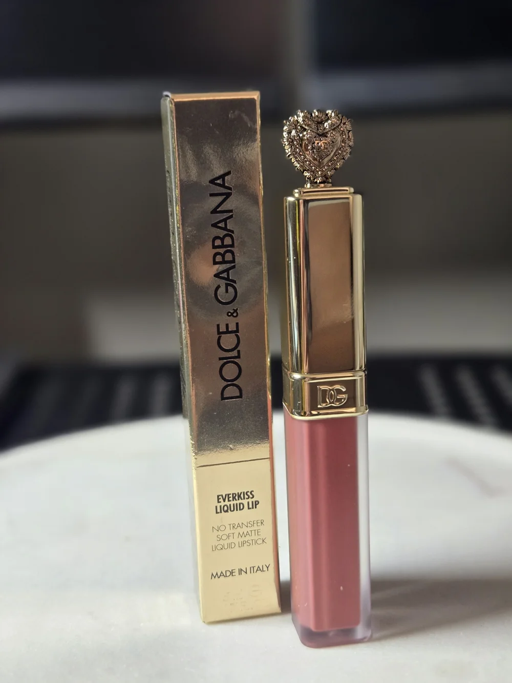Dolce & Gabbana Everkiss No-Transfer Liquid Lipstick 200 Gratitude - NIB